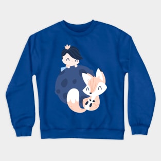 Little Prince and Fox Crewneck Sweatshirt